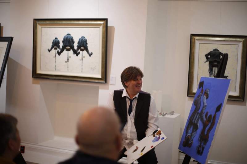 ART REVIEW: Alexander Millar Live Painting @ Hancock Gallery, Newcastle ...